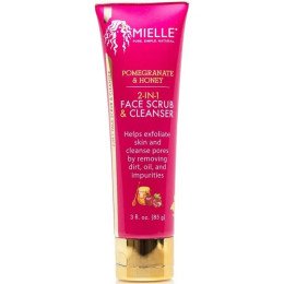 Mielle-POMEGRENATE and Honey- 2-in-1 Face Scrub & cleanser- 85g