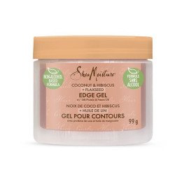 Shea Moisture - "Coconut & Hibiscus" + Flaxseed Edge Gel with Silk Protein & Neem Oil 99gr