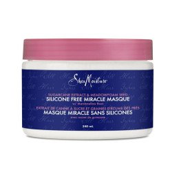 Shea Moisture - "Sugarcane Extract & Meadowfoam Seed" Silicone Free Miracle Masque 340ml