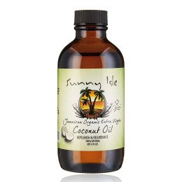 Sunny Isle - "Jamaican Organic Extra Virgin" Coconut Oil 4oz (118ml)