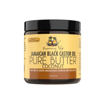 Sunny Isle - "Jamaican Black Castor Oil" Pure Butter with Coconut Oil 4oz
