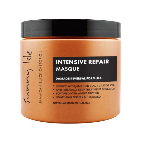 Sunny Isle - "Jamaican Black Castor Oil" Intensive Repair Masque 16oz (473,176ml)