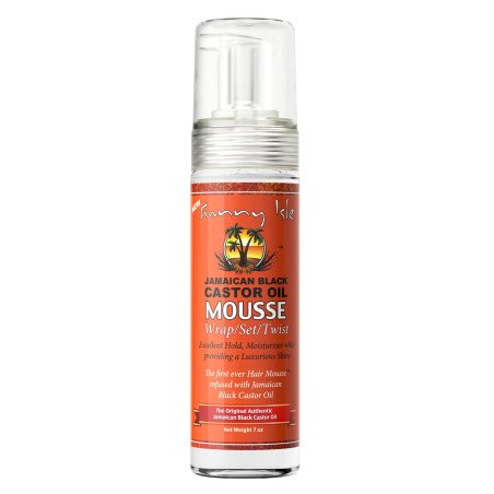 Sunny Isle - "Jamaican Black Castor Oil" Styling Mousse Wrap, Set, Twist 7oz